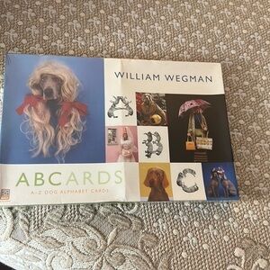 New William Wegman ABCards, A-Z Dog Alphabet Cards